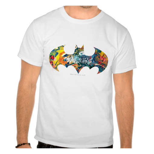 Batman Logo Neon Unisex T Shirt