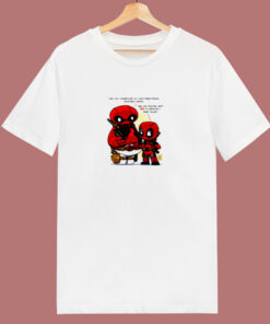 Baymax And Deadpool Parody 80s T Shirt 1