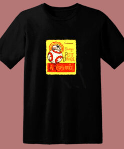 Bb 8 Tournee Du Petit Droide De La Resistance Star Wars 80s T Shirt