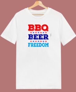 Bbq Beer And Freedom 80s T Shirt Bbq Beer And Freedom 80s T Shirt