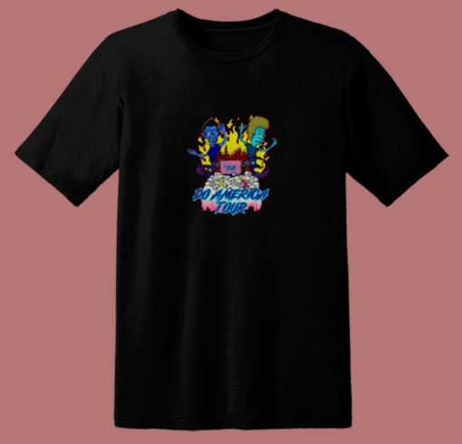 Beavis And Butthead Do America Tour 80s T Shirt