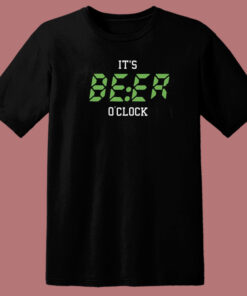 Beer O Clock Funny 80s T Shirt Beer O Clock Funny 80s T Shirt