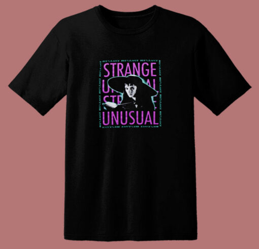 Beetlejuice Strange Andunusual Girls 80s T Shirt