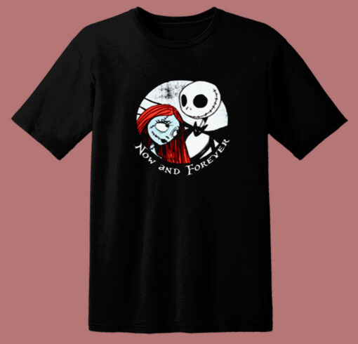 Before Christmas Jack Andsally Now And Forever 80s T Shirt