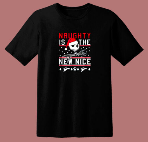 Before Christmas Naughty Is The New Nice 80s T Shirt