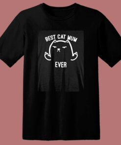 Best Cat Mum Ever 80s T Shirt Best Cat Mum Ever 80s T Shirt