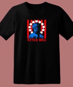 Betsy Ross Flag American 80s T Shirt