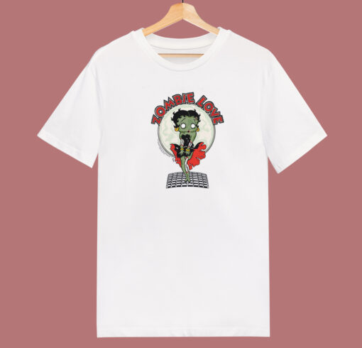 Betty Boop Breezy Zombie Love T Shirt Style