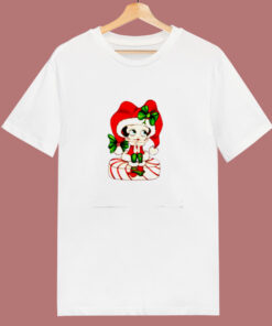 Betty Boop Cute Action Christmas 80s T Shirt Betty Boop Cute Action Christmas 80s T Shirt
