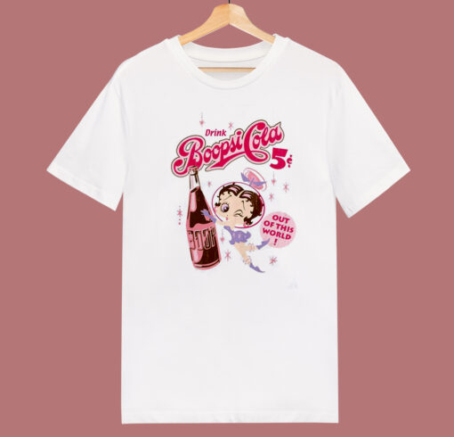 Betty Boop Drink Boopsi T Shirt Style