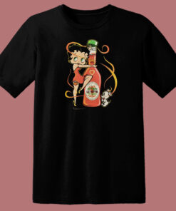 Betty Boop Hottie Sizzlin 80s T Shirt Style
