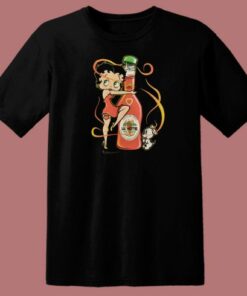 Betty Boop Hottie Sizzlin 80s T Shirt Style