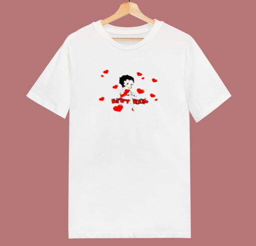 Betty Boop Love Love 80s T Shirt