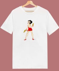 Betty Boop Shoot 80s T Shirt