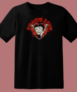 Betty Boop Zombie Love T Shirt Style