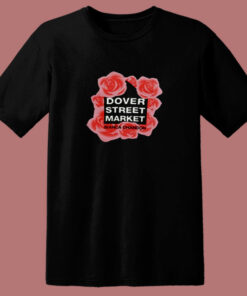 Bianca Chandon Dover Street Rose Flowers 80s T Shirt