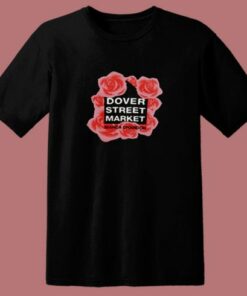 Bianca Chandon Dover Street Rose Flowers 80s T Shirt