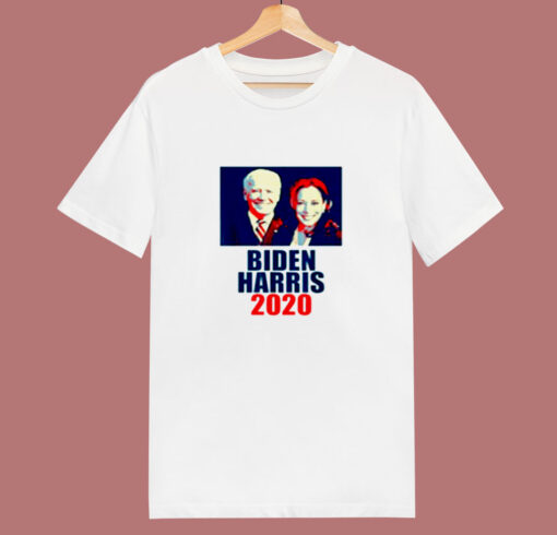 Biden Harris 2020 Election Democrat Vote 80s T Shirt