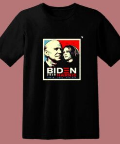 Biden Harris 2020 Truth Hope Decency 80s T Shirt