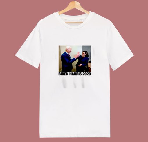 Biden Harris High Five 2020 Kamala Joe 80s T Shirt
