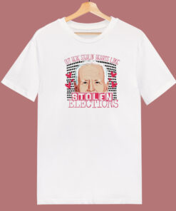 Biden Stealin Hearts Funny 80s T Shirt Style Biden Stealin Hearts Funny 80s T Shirt Style