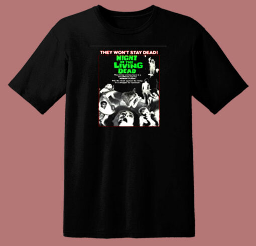 Big And Tall Night Of The Living Dead 80s T Shirt