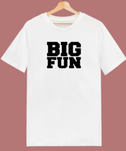 Big Fun Medium Front Quote 80s T Shirt Big Fun Medium Front Quote 80s T Shirt