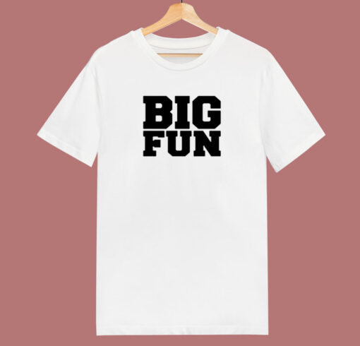 Big Fun Medium Front Quote 80s T Shirt