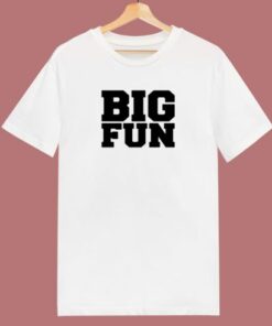 Big Fun Medium Front Quote 80s T Shirt
