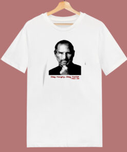Big Guys Rule Big And Tall Steve Jobs Quote 80s T Shirt 1