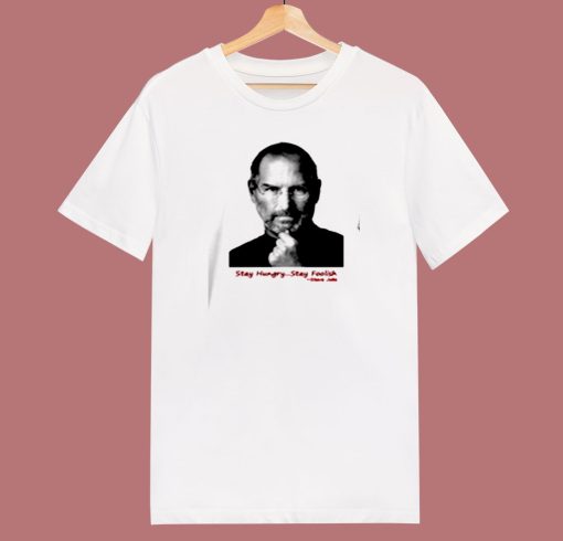 Big Guys Rule Big And Tall Steve Jobs Quote 80s T Shirt