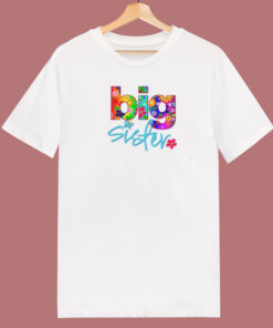 Big Sister Flower 80s T Shirt Big Sister Flower 80s T Shirt