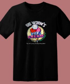 Big Worm’s Ice Cream Est 1995 80s T Shirt