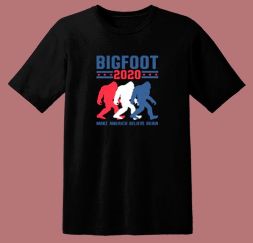 Bigfoot 2020 For Big Change 80s T Shirt