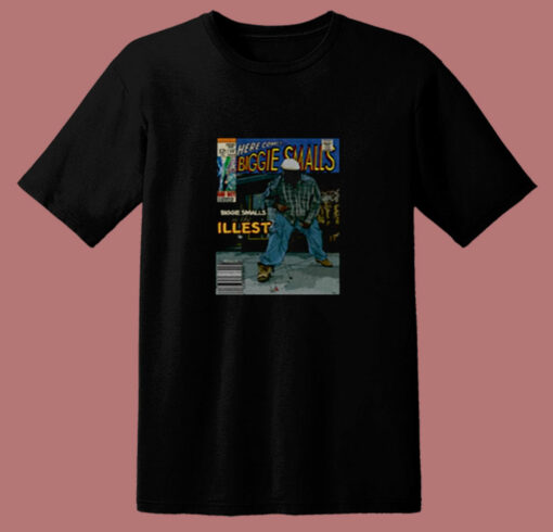 Biggie Smalls Is The Illest Comic Book 80s T Shirt