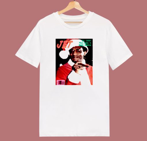 Bill Cosby Santa Claus Controversial Magazine 80s T Shirt