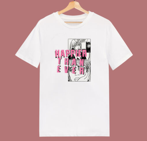 Billie Eilish Happier Than Ever Comics T Shirt Style