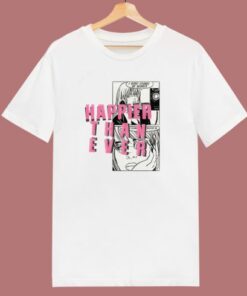 Billie Eilish Happier Than Ever Comics T Shirt Style