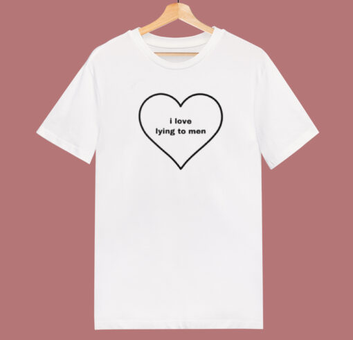 Billie Eilish I Love Lying To Men T Shirt Style