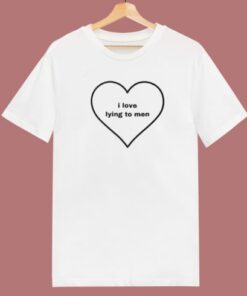 Billie Eilish I Love Lying To Men T Shirt Style