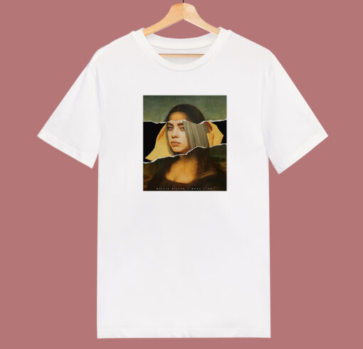 Billie Eilish Monalisa Parody T Shirt Style