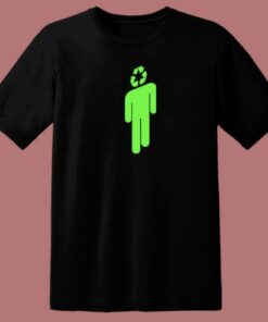 Billie Eilish Recycle Logo T Shirt Style