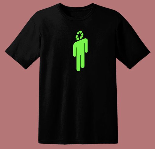 Billie Eilish Recycle Logo T Shirt Style