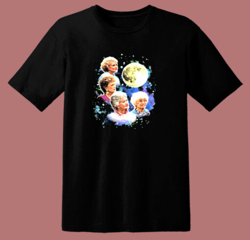 Bioworld The Four Golden Girls Moon 80s T Shirt