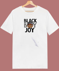 Black Boy Joy Cartoon 80s T Shirt 1
