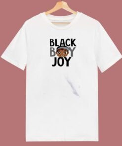 Black Boy Joy Cartoon 80s T Shirt 2