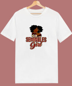 Black Girl Florida State Seminoles 80s T Shirt Black Girl Florida State Seminoles 80s T Shirt