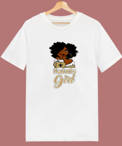 Black Girl Oklahoma Saints 80s T Shirt Black Girl Oklahoma Saints 80s T Shirt