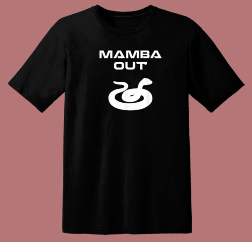 Black Mamba Out Relaxed 80s T Shirt Style