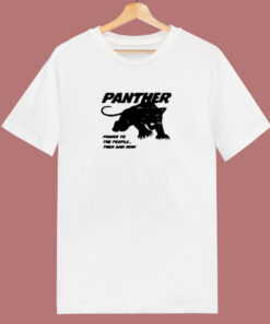 Black Panther Power To The People 80s T Shirt Black Panther Power To The People 80s T Shirt